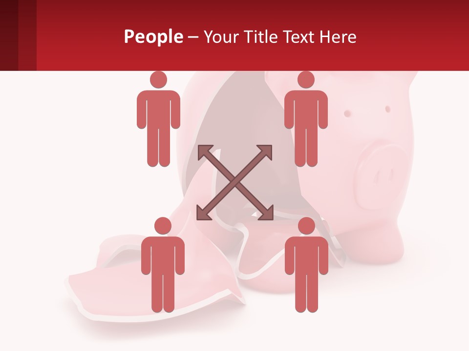 Structure Blue Sky House PowerPoint Template