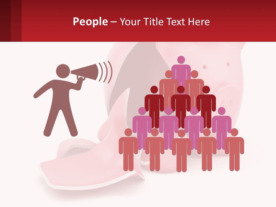 Structure Blue Sky House PowerPoint Template