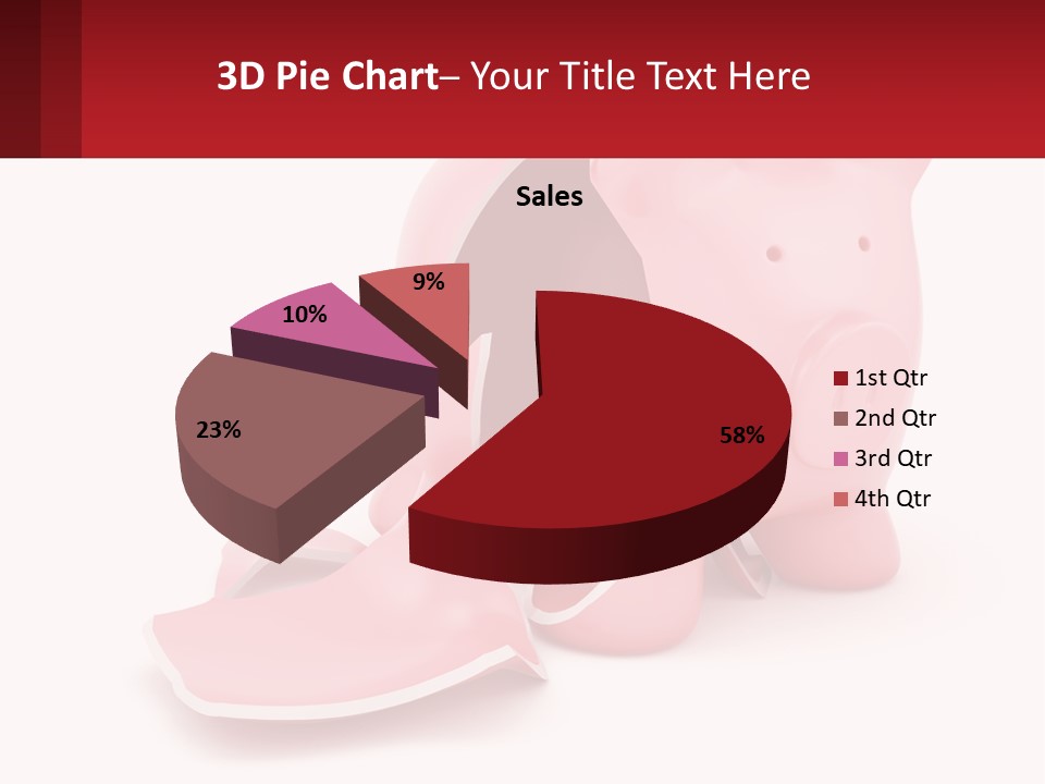 Structure Blue Sky House PowerPoint Template