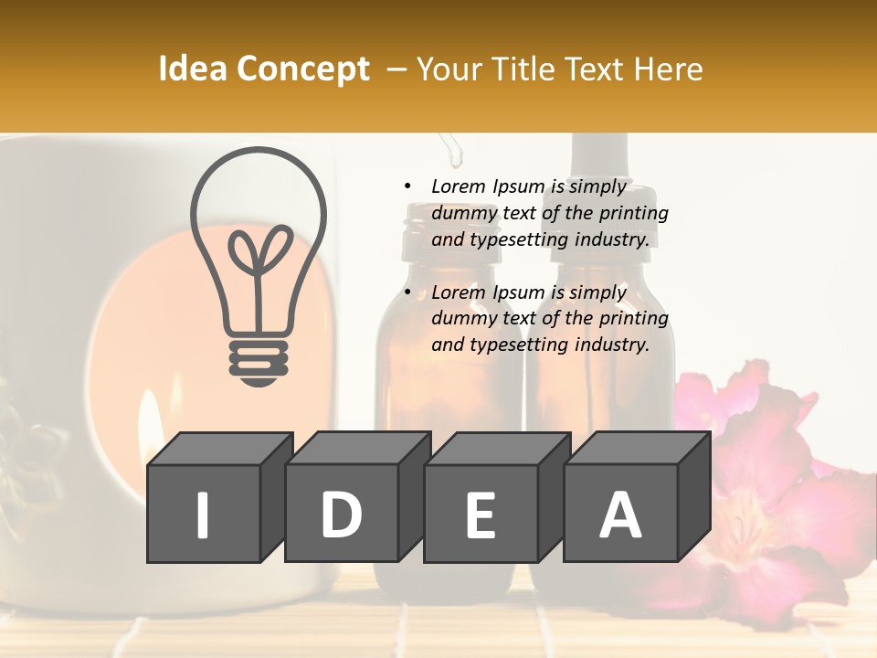 Nature Leaf Investment PowerPoint Template