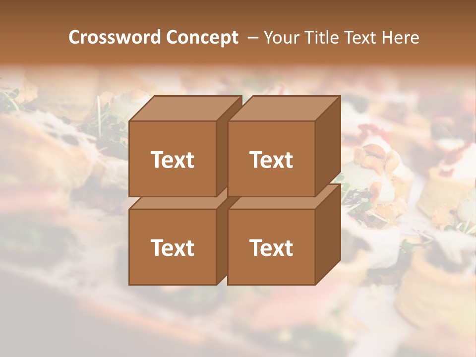 Estate Residential Human Hand PowerPoint Template