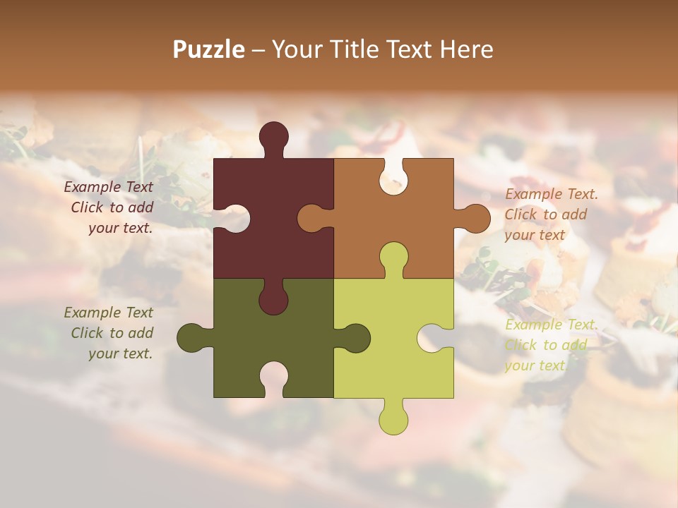 Estate Residential Human Hand PowerPoint Template