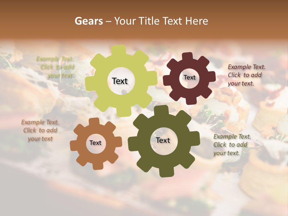 Estate Residential Human Hand PowerPoint Template