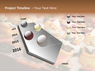 Estate Residential Human Hand PowerPoint Template