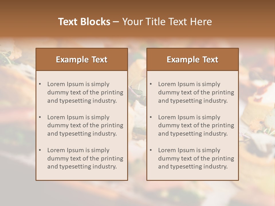 Estate Residential Human Hand PowerPoint Template