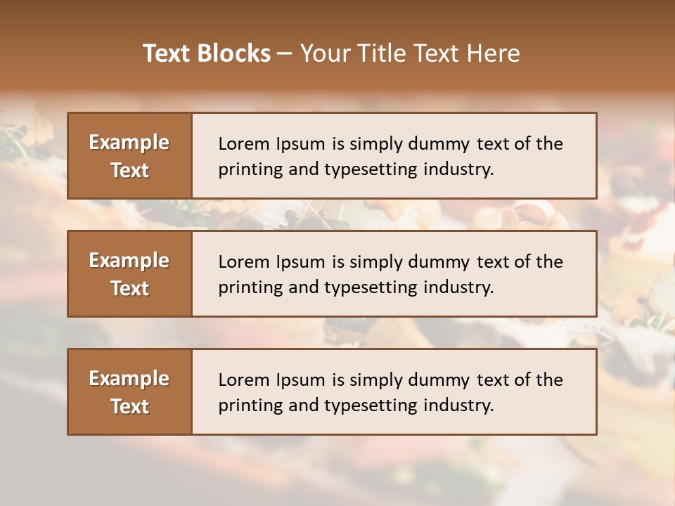 Estate Residential Human Hand PowerPoint Template
