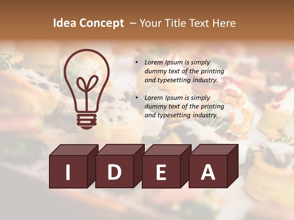 Estate Residential Human Hand PowerPoint Template