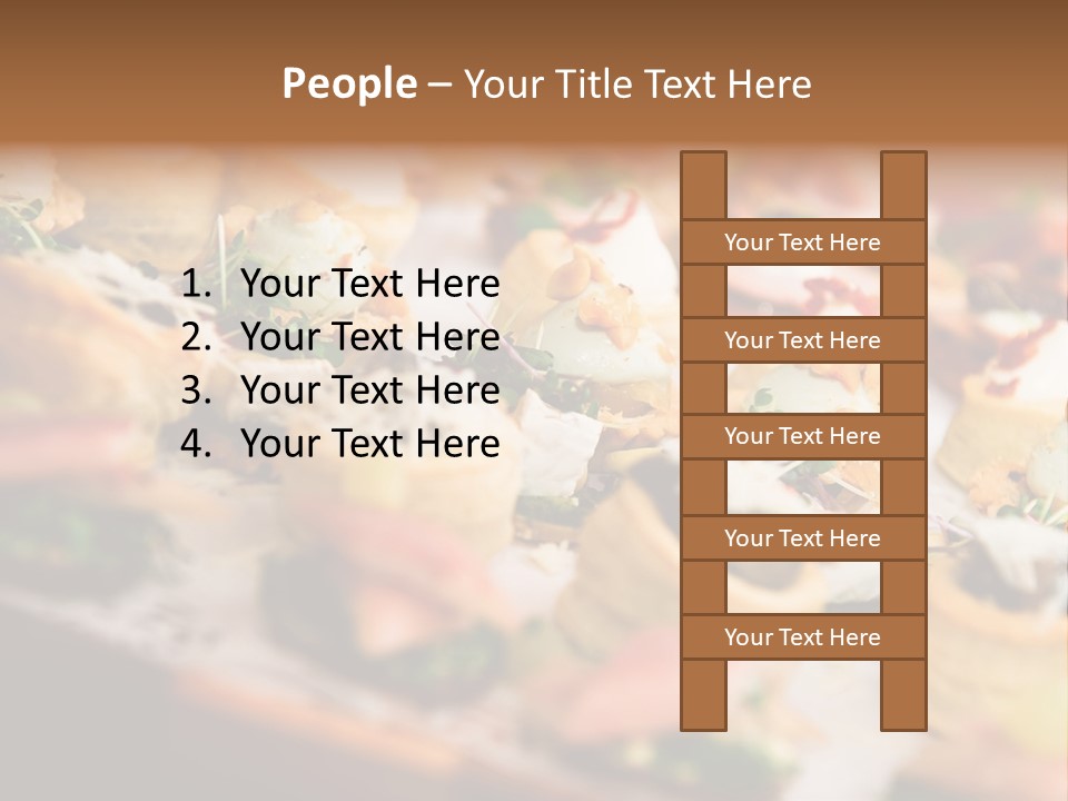 Estate Residential Human Hand PowerPoint Template
