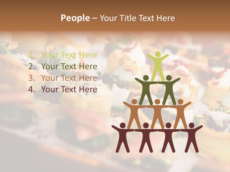 Estate Residential Human Hand PowerPoint Template