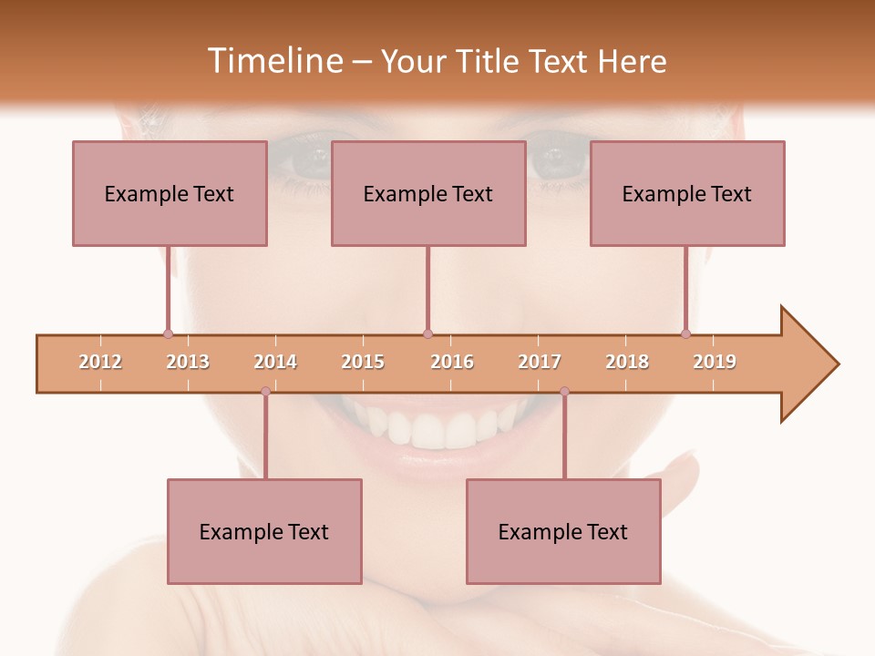 Blue Sky Grass Build PowerPoint Template