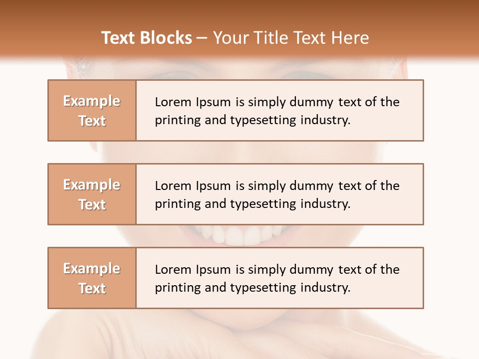 Blue Sky Grass Build PowerPoint Template