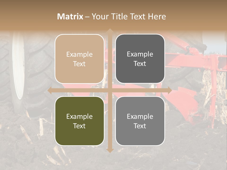 Small Lawn Made PowerPoint Template