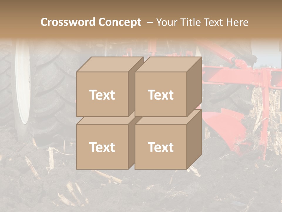 Small Lawn Made PowerPoint Template