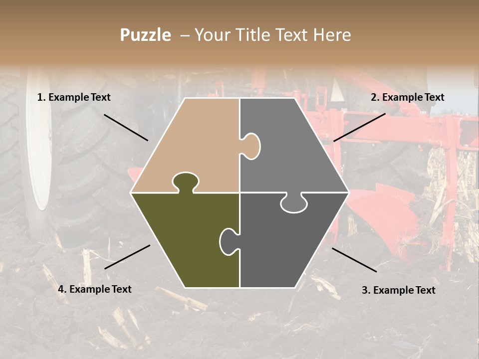 Small Lawn Made PowerPoint Template