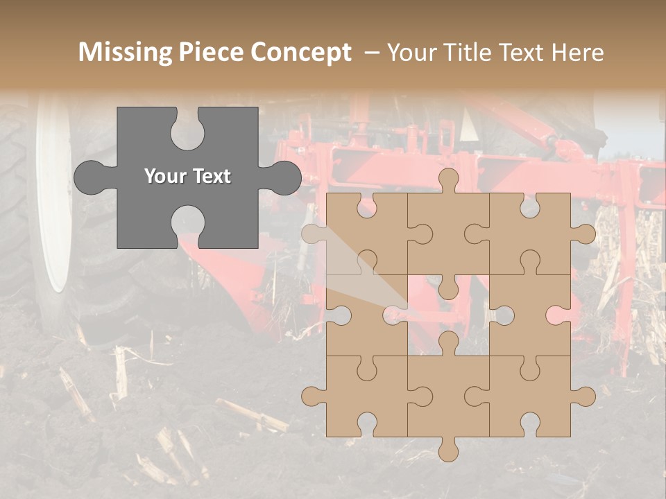 Small Lawn Made PowerPoint Template