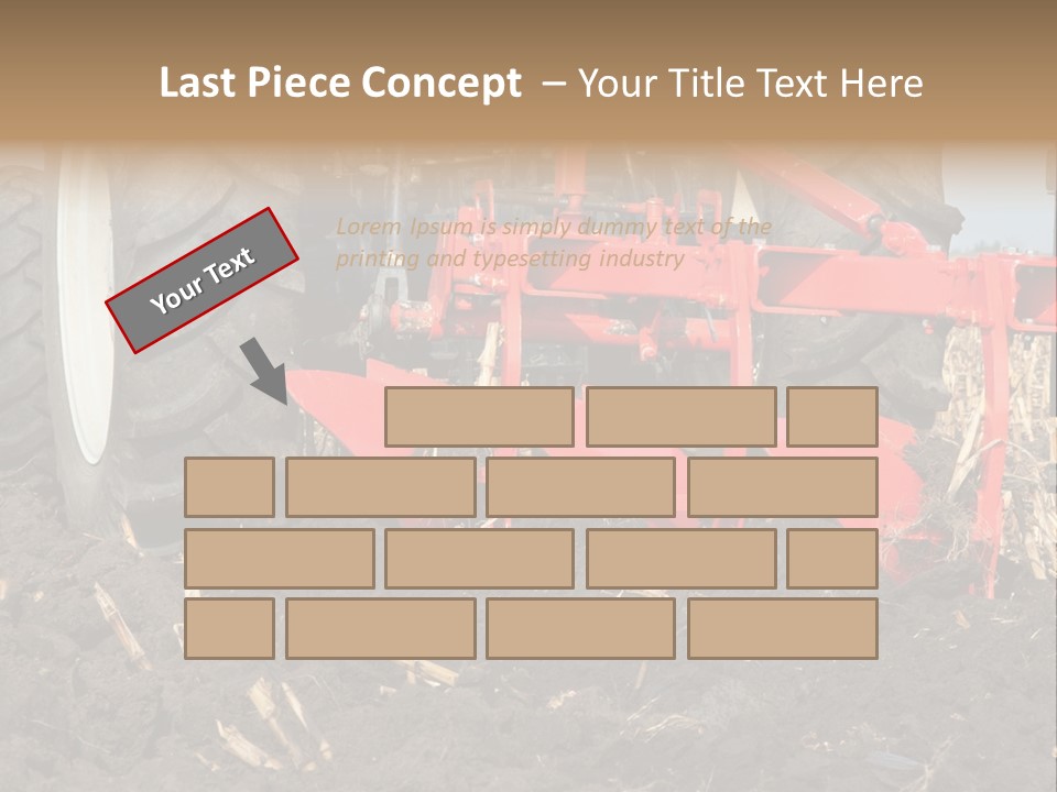 Small Lawn Made PowerPoint Template