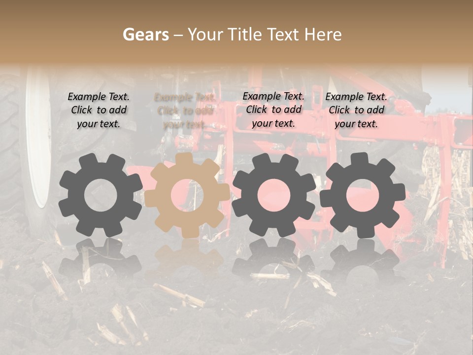 Small Lawn Made PowerPoint Template