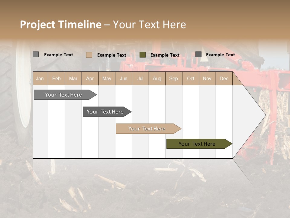Small Lawn Made PowerPoint Template
