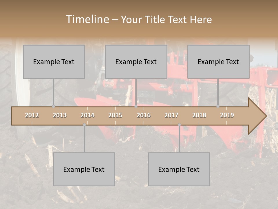 Small Lawn Made PowerPoint Template