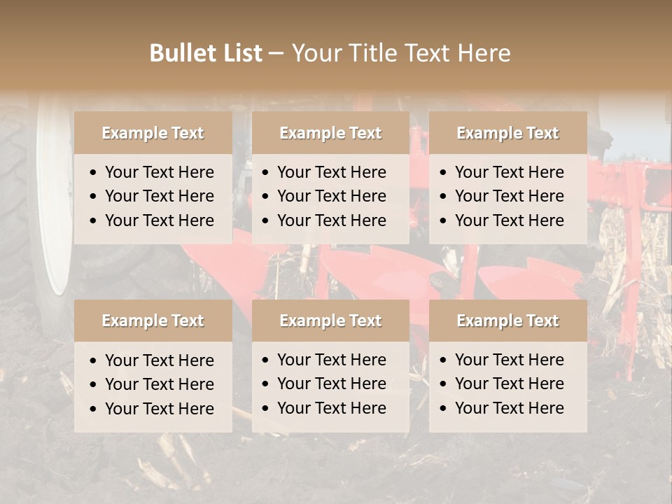 Small Lawn Made PowerPoint Template