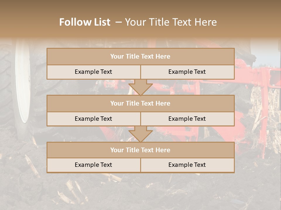 Small Lawn Made PowerPoint Template
