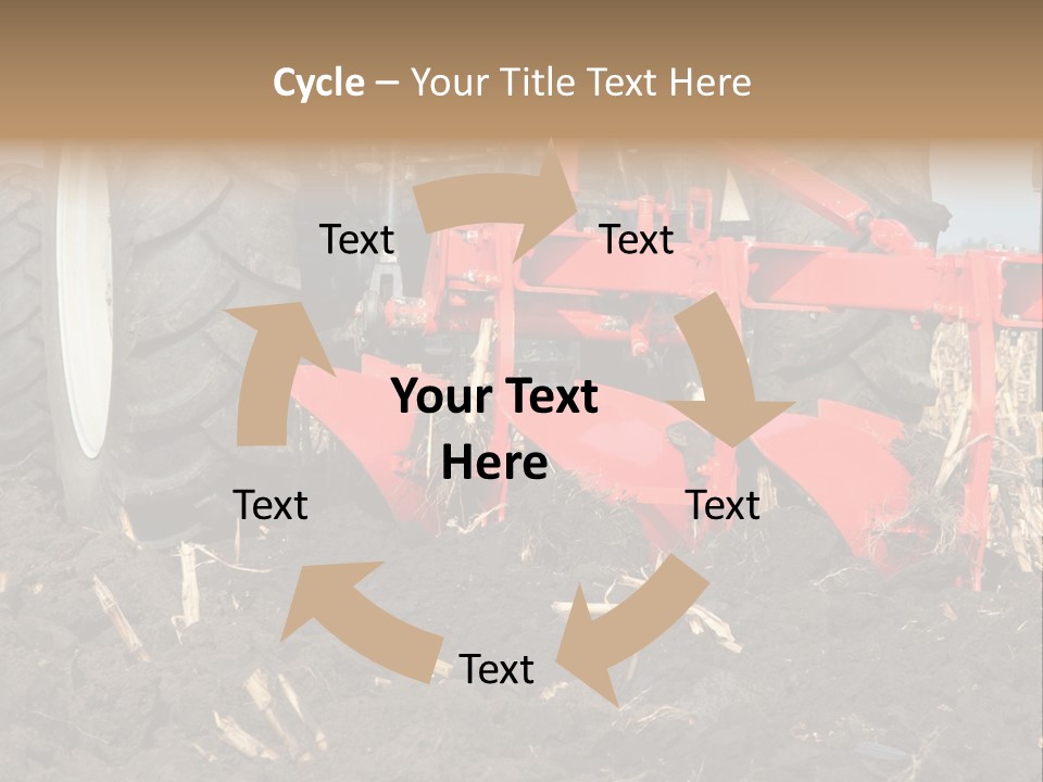 Small Lawn Made PowerPoint Template
