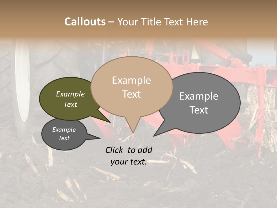 Small Lawn Made PowerPoint Template