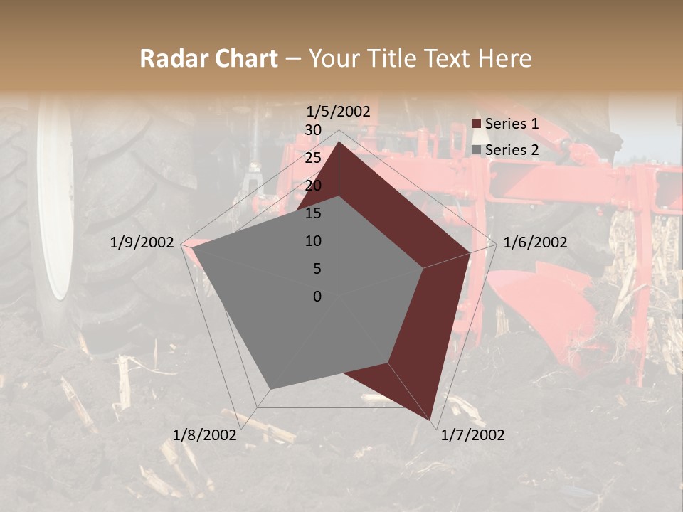 Small Lawn Made PowerPoint Template