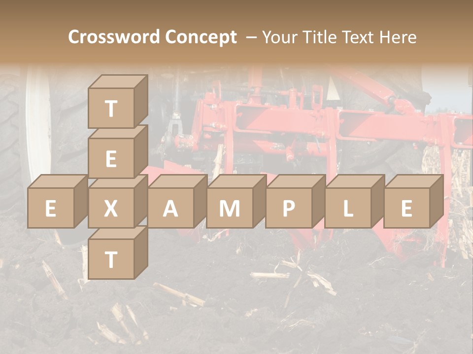 Small Lawn Made PowerPoint Template