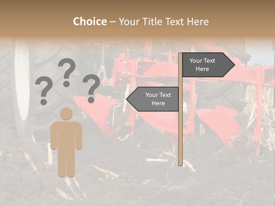 Small Lawn Made PowerPoint Template