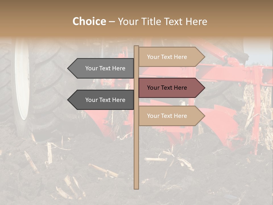 Small Lawn Made PowerPoint Template