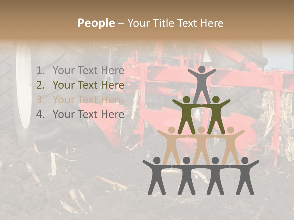 Small Lawn Made PowerPoint Template