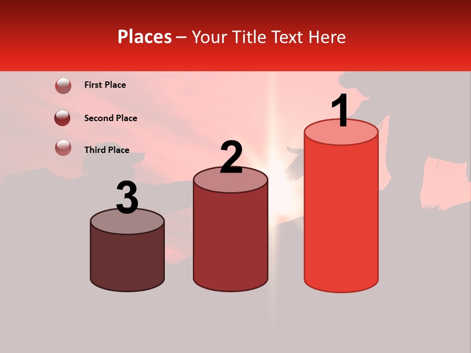 Conceptual Park Blue Sky PowerPoint Template