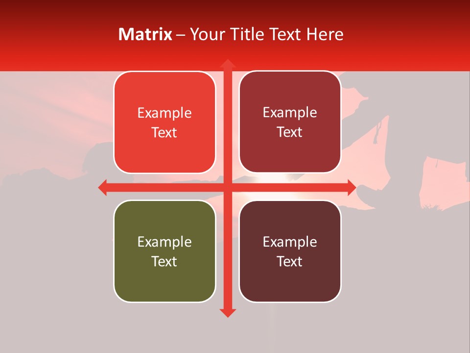 Conceptual Park Blue Sky PowerPoint Template