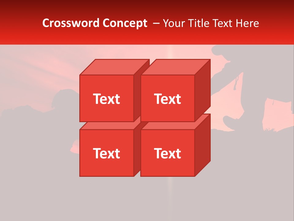 Conceptual Park Blue Sky PowerPoint Template