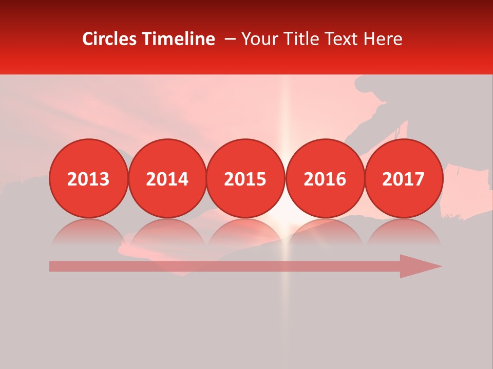 Conceptual Park Blue Sky PowerPoint Template