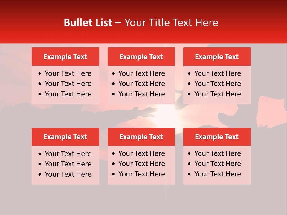 Conceptual Park Blue Sky PowerPoint Template