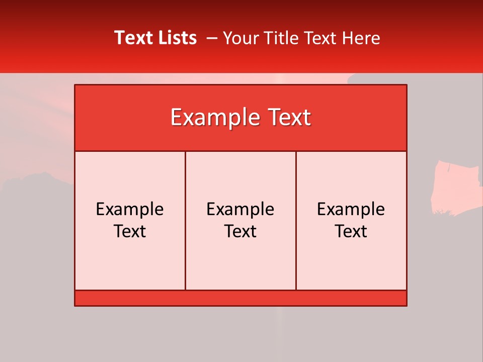 Conceptual Park Blue Sky PowerPoint Template