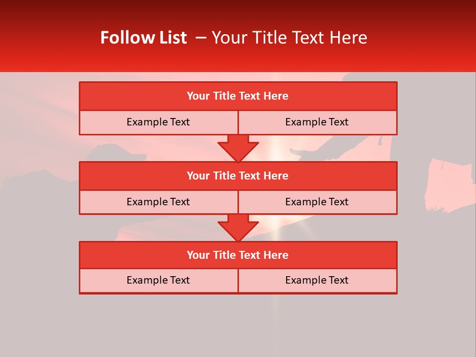 Conceptual Park Blue Sky PowerPoint Template