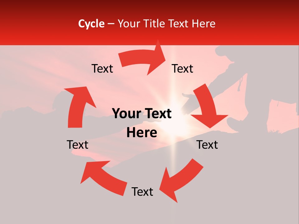 Conceptual Park Blue Sky PowerPoint Template