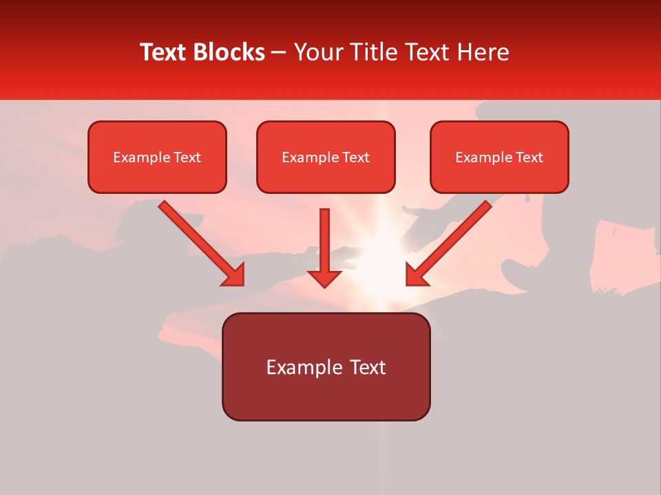 Conceptual Park Blue Sky PowerPoint Template