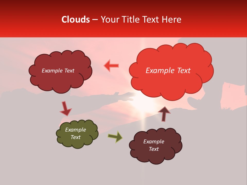 Conceptual Park Blue Sky PowerPoint Template