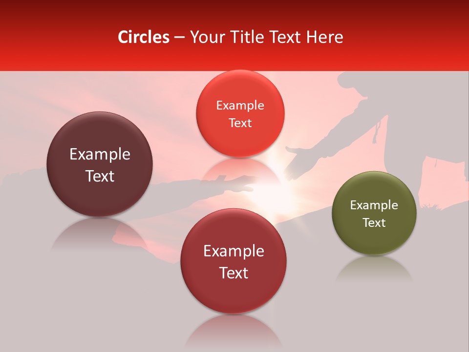 Conceptual Park Blue Sky PowerPoint Template