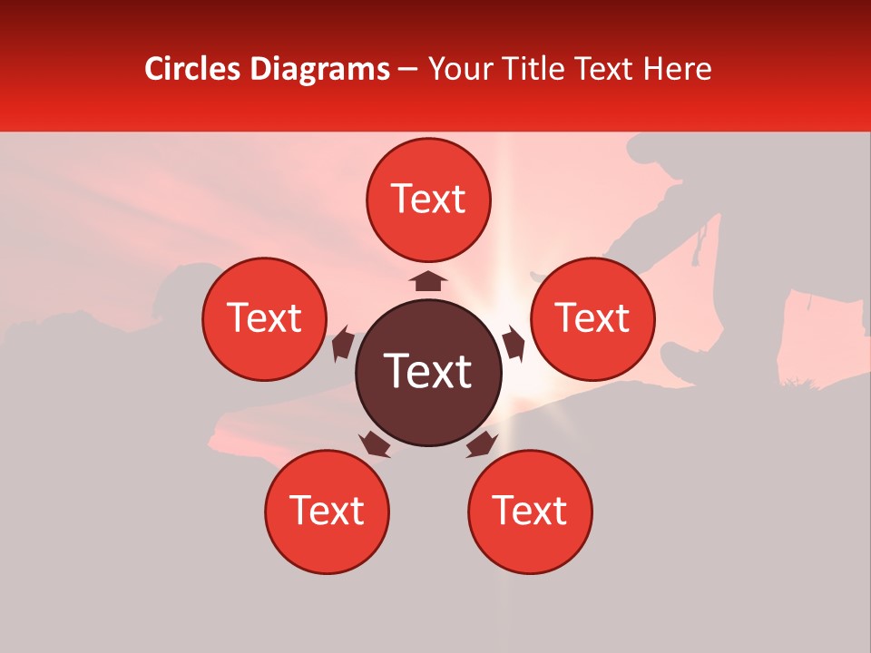 Conceptual Park Blue Sky PowerPoint Template