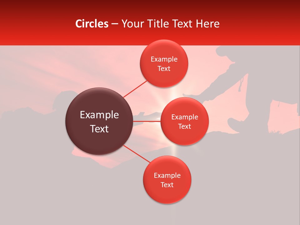 Conceptual Park Blue Sky PowerPoint Template