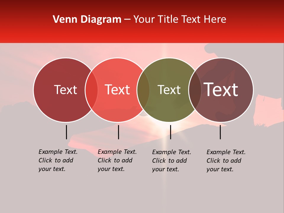 Conceptual Park Blue Sky PowerPoint Template
