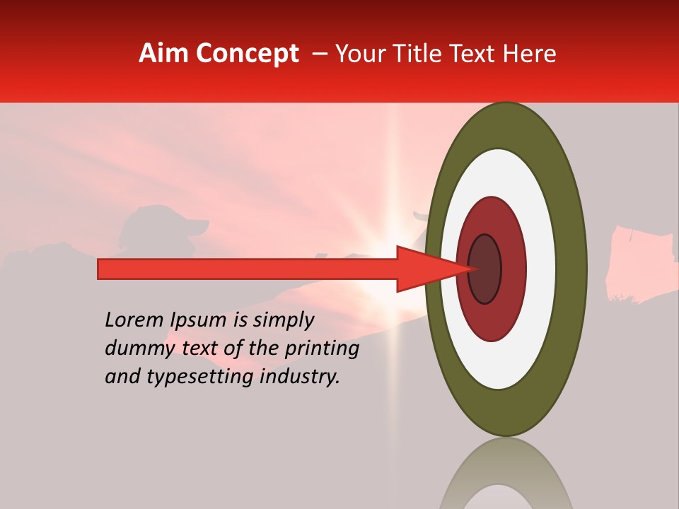 Conceptual Park Blue Sky PowerPoint Template