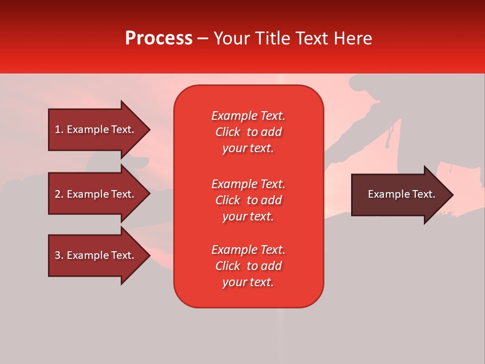 Conceptual Park Blue Sky PowerPoint Template
