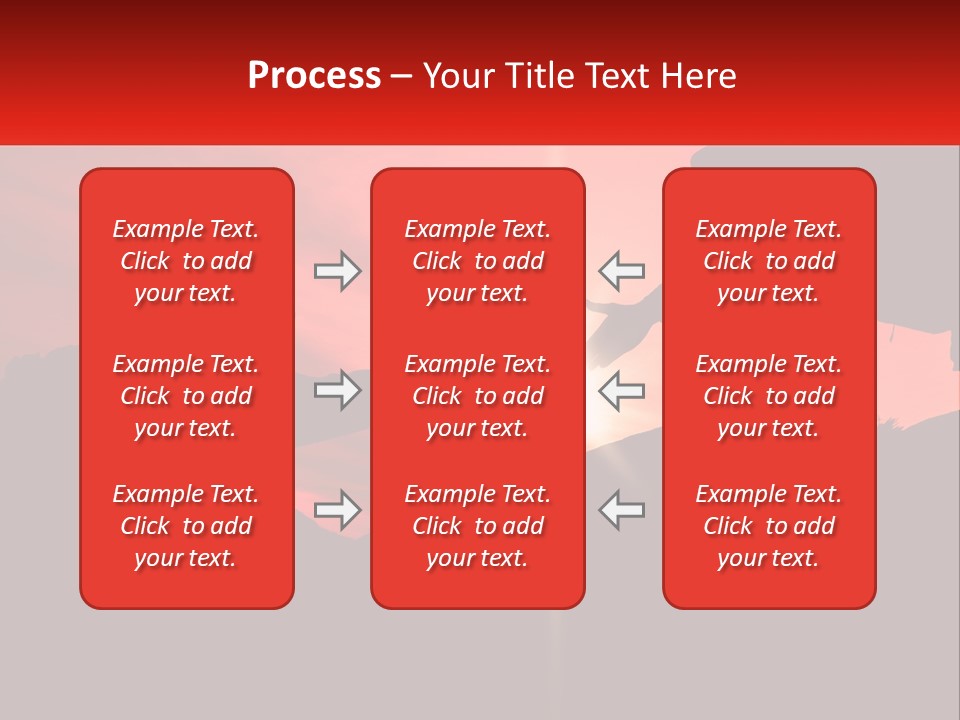 Conceptual Park Blue Sky PowerPoint Template