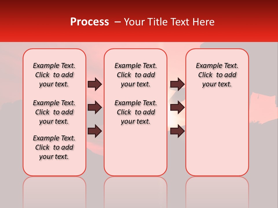 Conceptual Park Blue Sky PowerPoint Template